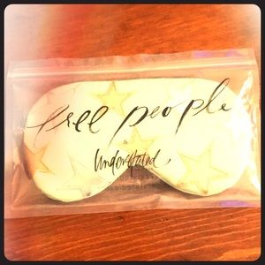 New eye mask Free People Understated Leather